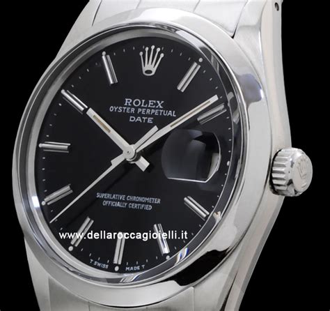 rolex date quadrante nero della roca|ROLEX DATE .